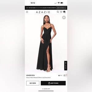 Azazie bridesmaid dress